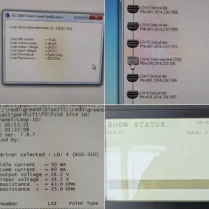 Autronica AS-2000 software open loop error troubleshooting and zero-fault restoration - SAIG Marine
