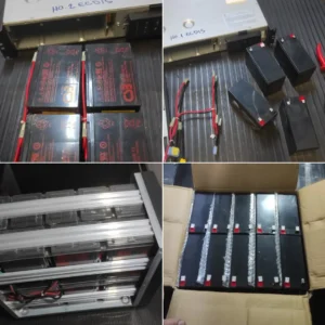 Battery bank replacement for bridge UPS units - SAIG Marine