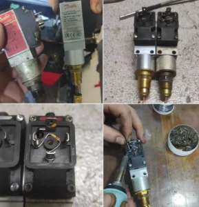 Danfoss marine sensor overhaul and safety alarm circuit repair - SAIG Marine