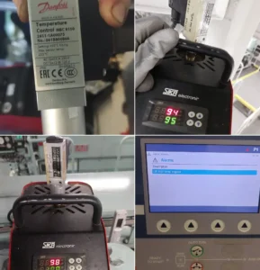 Marine generator shutdown system verification and Danfoss sensor calibration - SAIG Marine