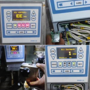Deckma OMD-24 oil content monitor EE error repair and sensor cell overhaul - SAIG Marine