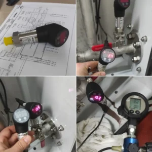 Pressure transmitter calibration and certified digital installation - SAIG Marine