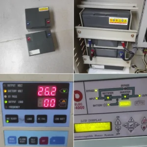 Battery bank replacement and charger unit servicing for marine safety compliance - SAIG Marine