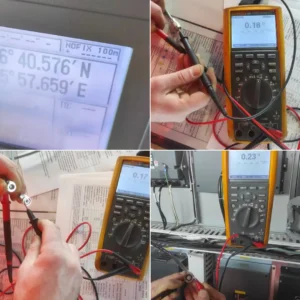 Furuno GPS navigation system RF signal path and coaxial connector diagnostics - SAIG Marine