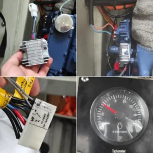 Marine alternator voltage regulator retrofit, charging instability diagnostics and RPM signal tracking - SAIG Marine