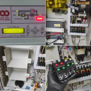 Fire detection system power supply refit and control panel maintenance - SAIG Marine