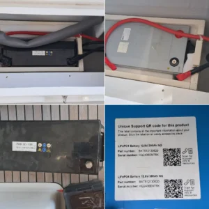 Victron LiFePO4 battery installation for marine energy systems - SAIG Marine