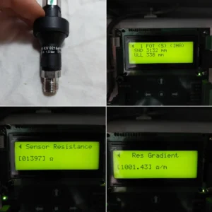Tank gauging sensor resistance diagnostics and level monitoring - SAIG Marine