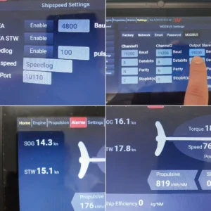VAF Instruments real-time propulsion data calibration and serial NMEA software setup - SAIG Marine