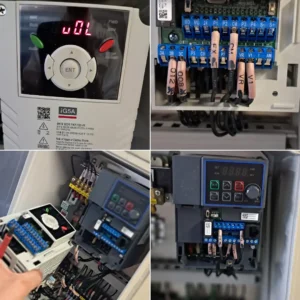 Variable Frequency Drive VFD retrofit, LS iG5A control terminal mapping and motor parameter programming - SAIG Marine