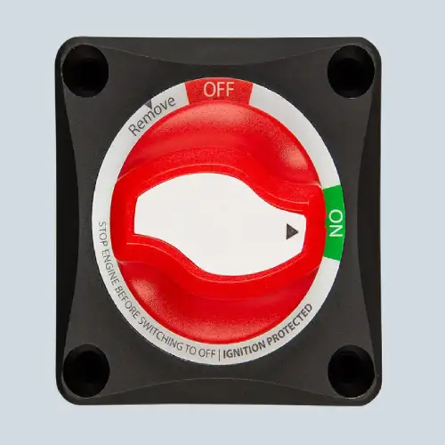 Marine battery switch for yacht power systems - SAIG Marine